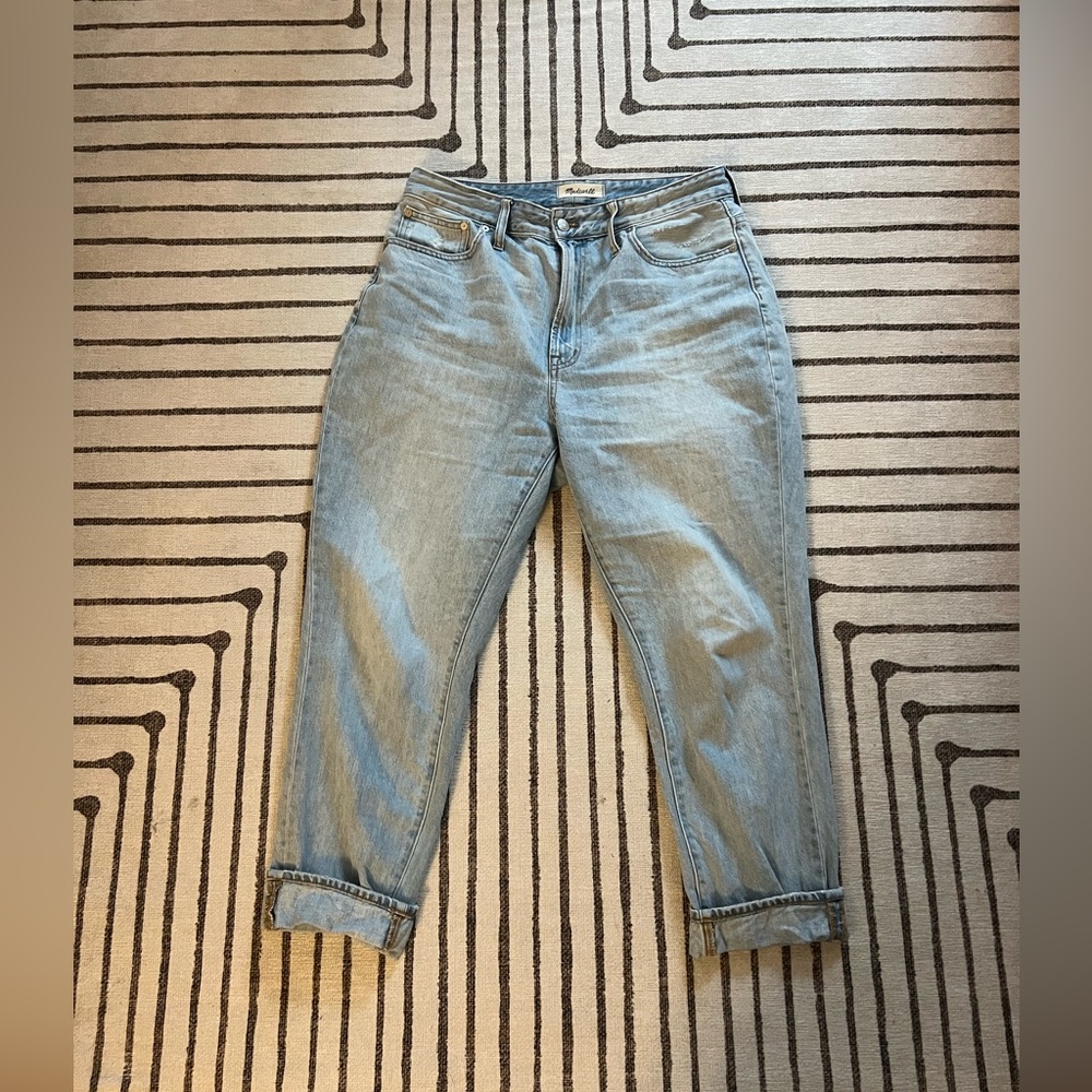 Madewell The Curvy Perfect Vintage Jean in Fitzgerald Wash Size 31